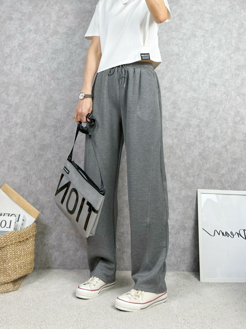 挺版不顯邋遢・滑順舒適顯瘦太空棉長褲