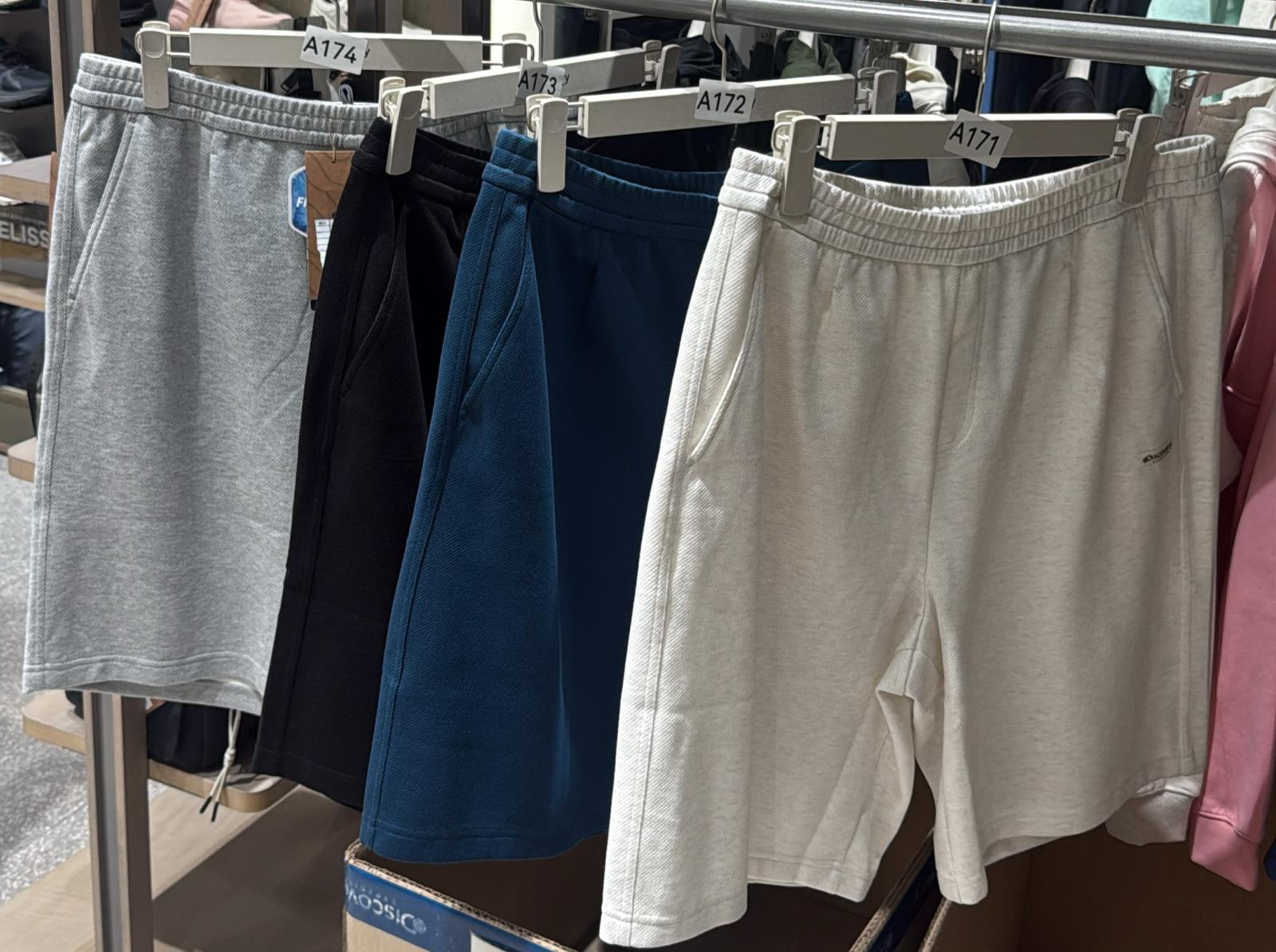 XI171 DISCOVERY 淨色及膝短褲