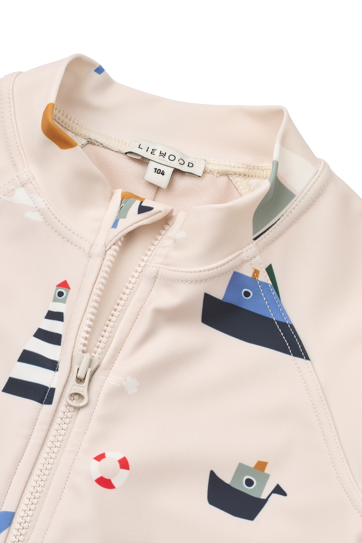 〖 Liewood 〗海洋航行防曬連身泳衣