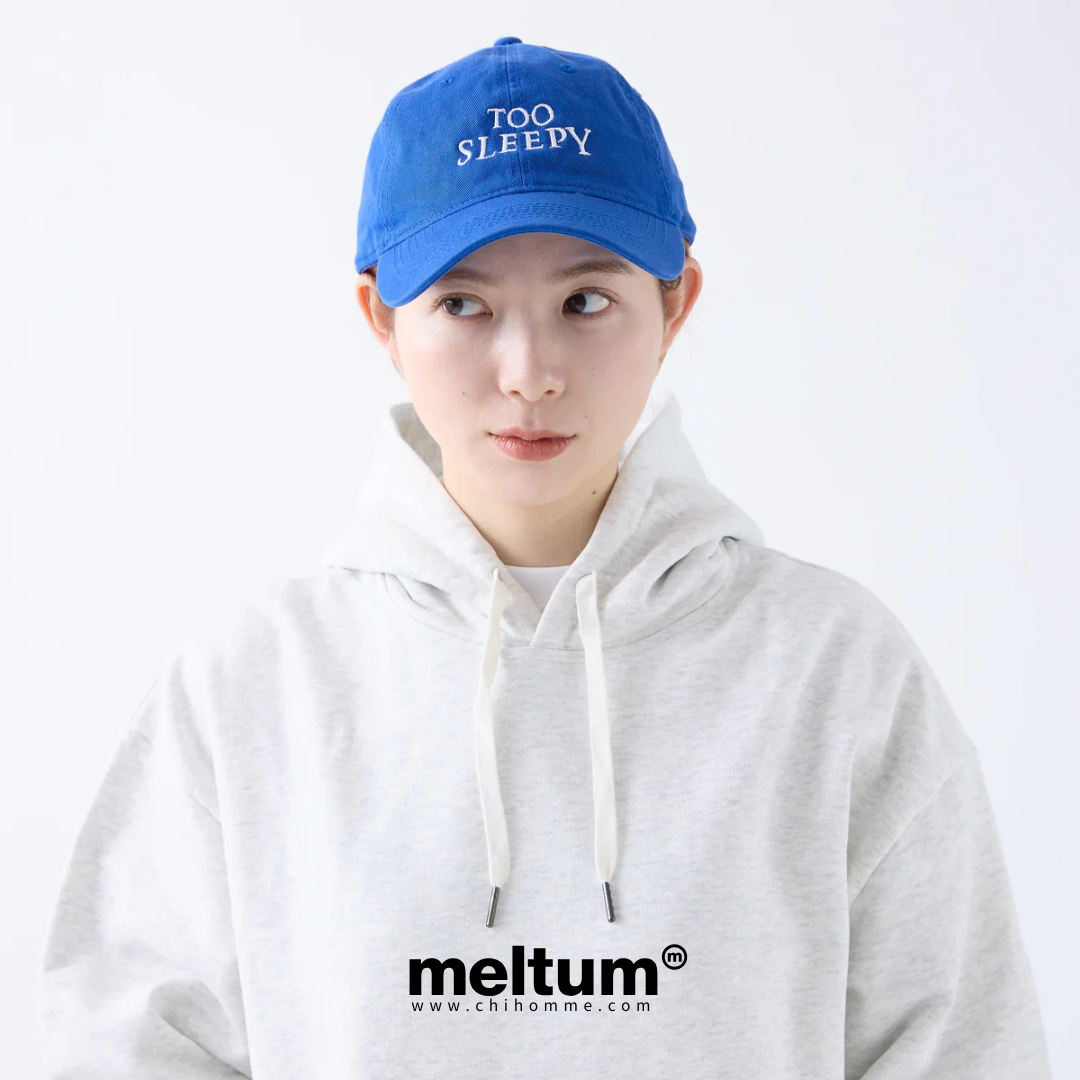 TOO SLEEPY Cap 刺繡字樣棒球帽