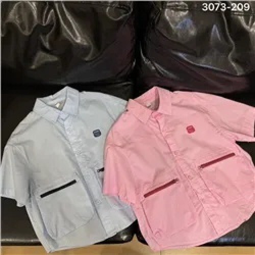 小紳士質感短袖襯衫