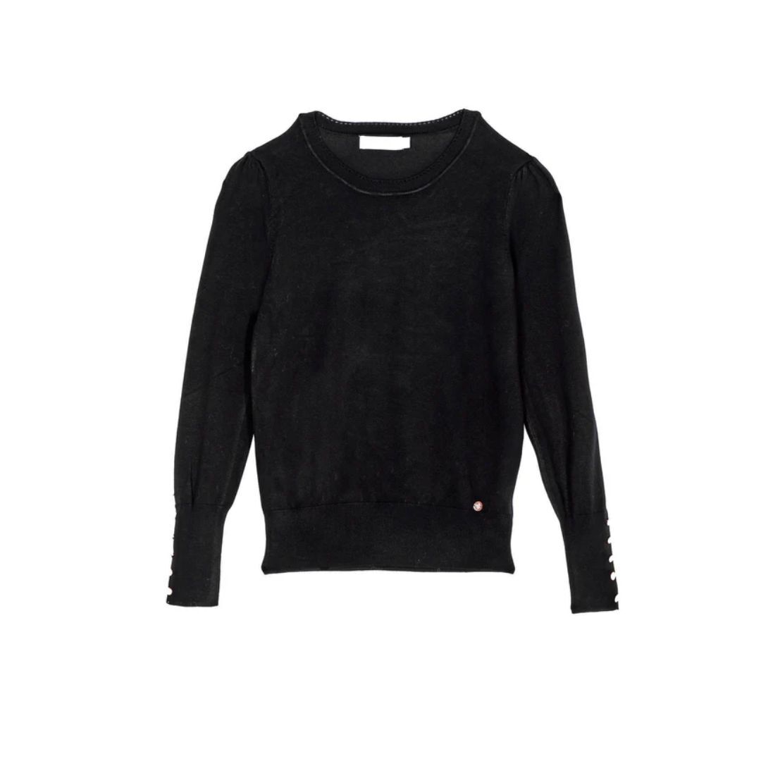 1LP0327-306 [LA PETITE ETOILE] Beatrice - Sweater Black #BEATRICE-M11241PV4A/00-NOIR (EU)