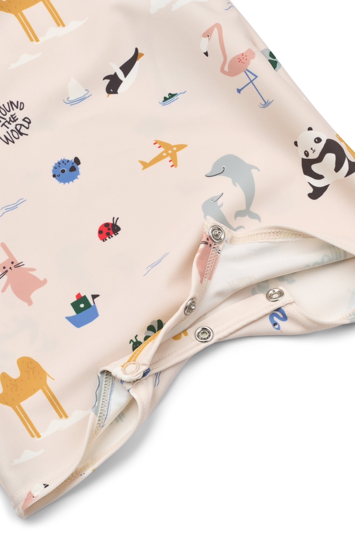 〖 Liewood 〗動物世界baby防曬連身泳衣