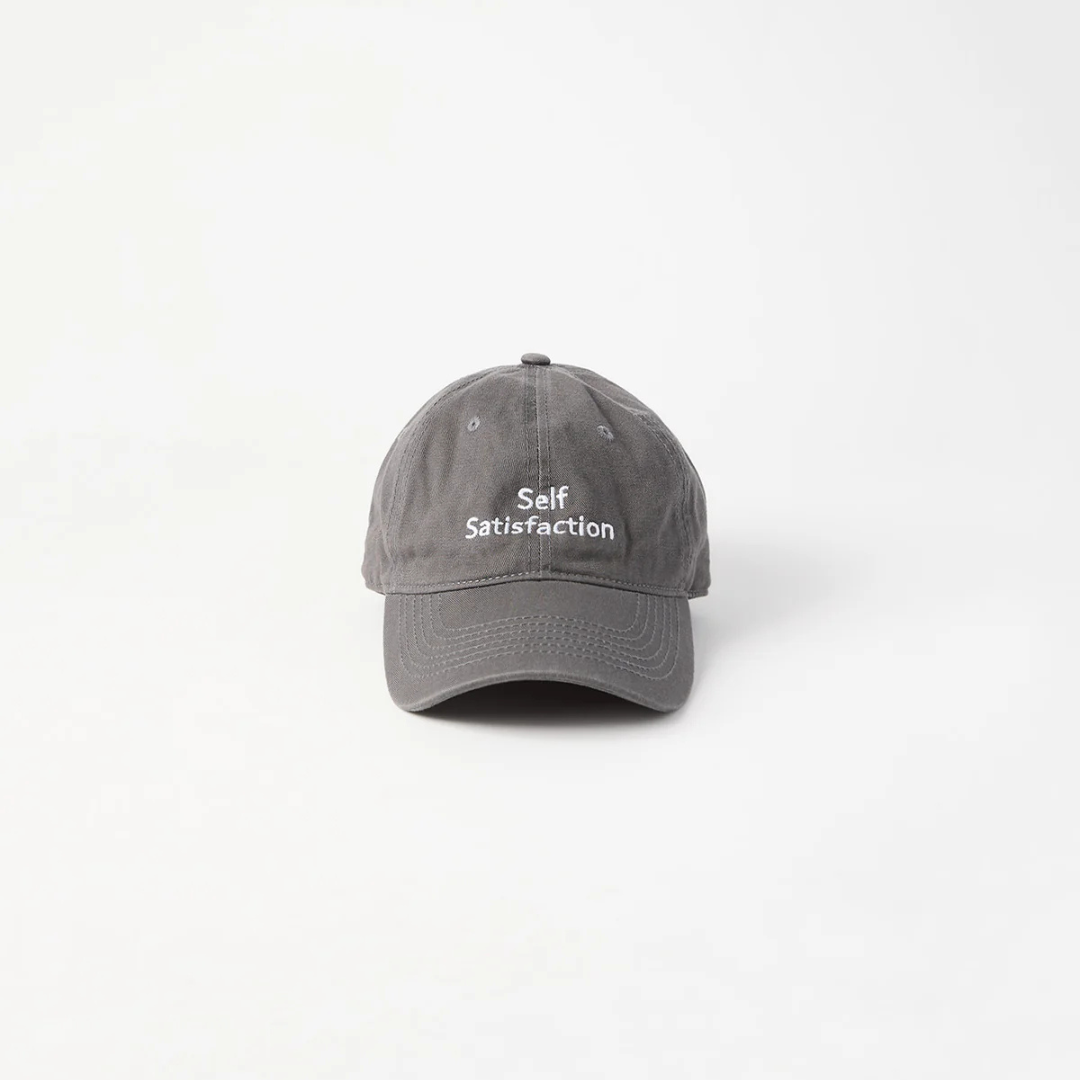 Self Satisfaction Cap 刺繡字樣棒球帽
