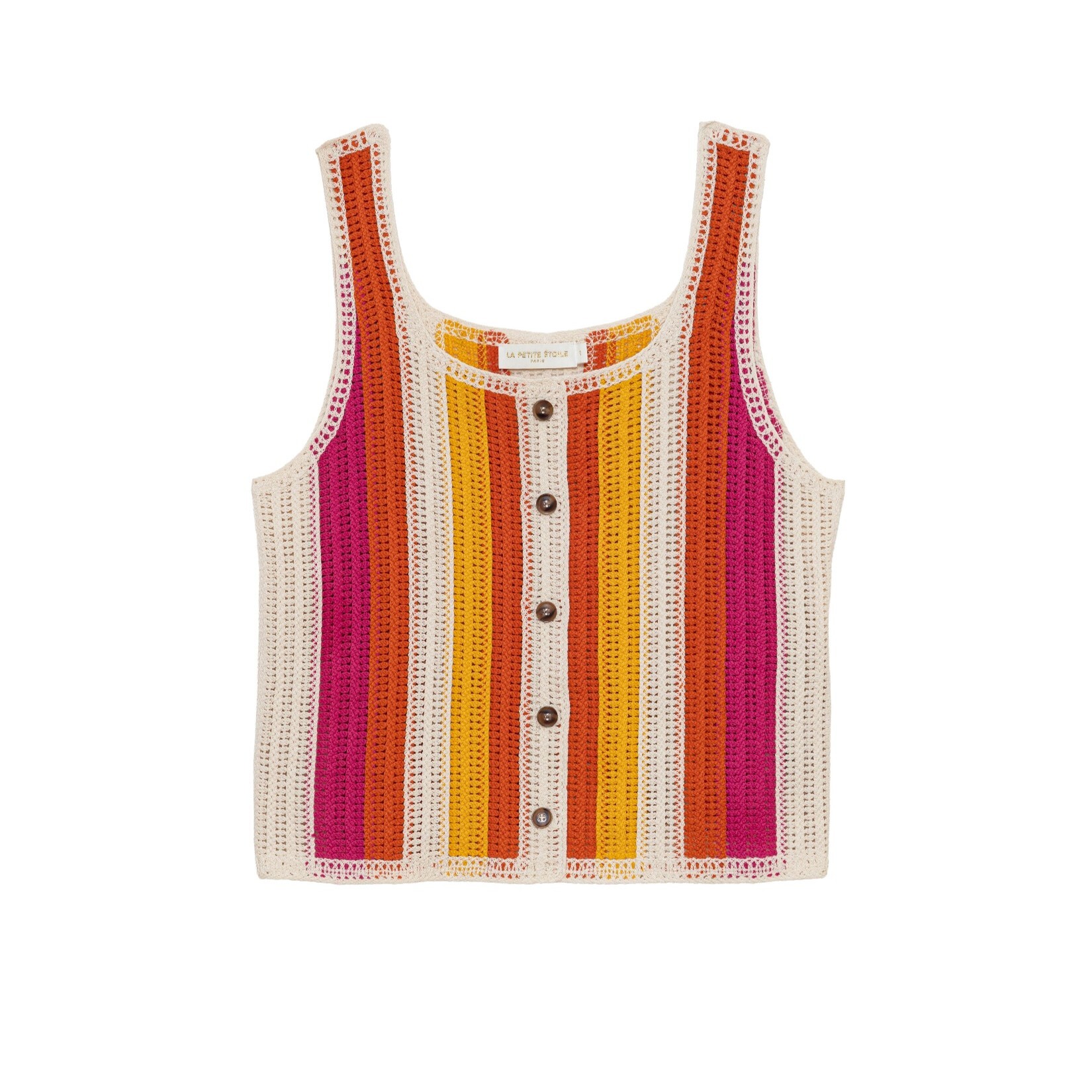 1LP0327-175 [LA PETITE ETOILE] Dae Top Red #DAE-M132613E5A/11-RAYURES (EU)