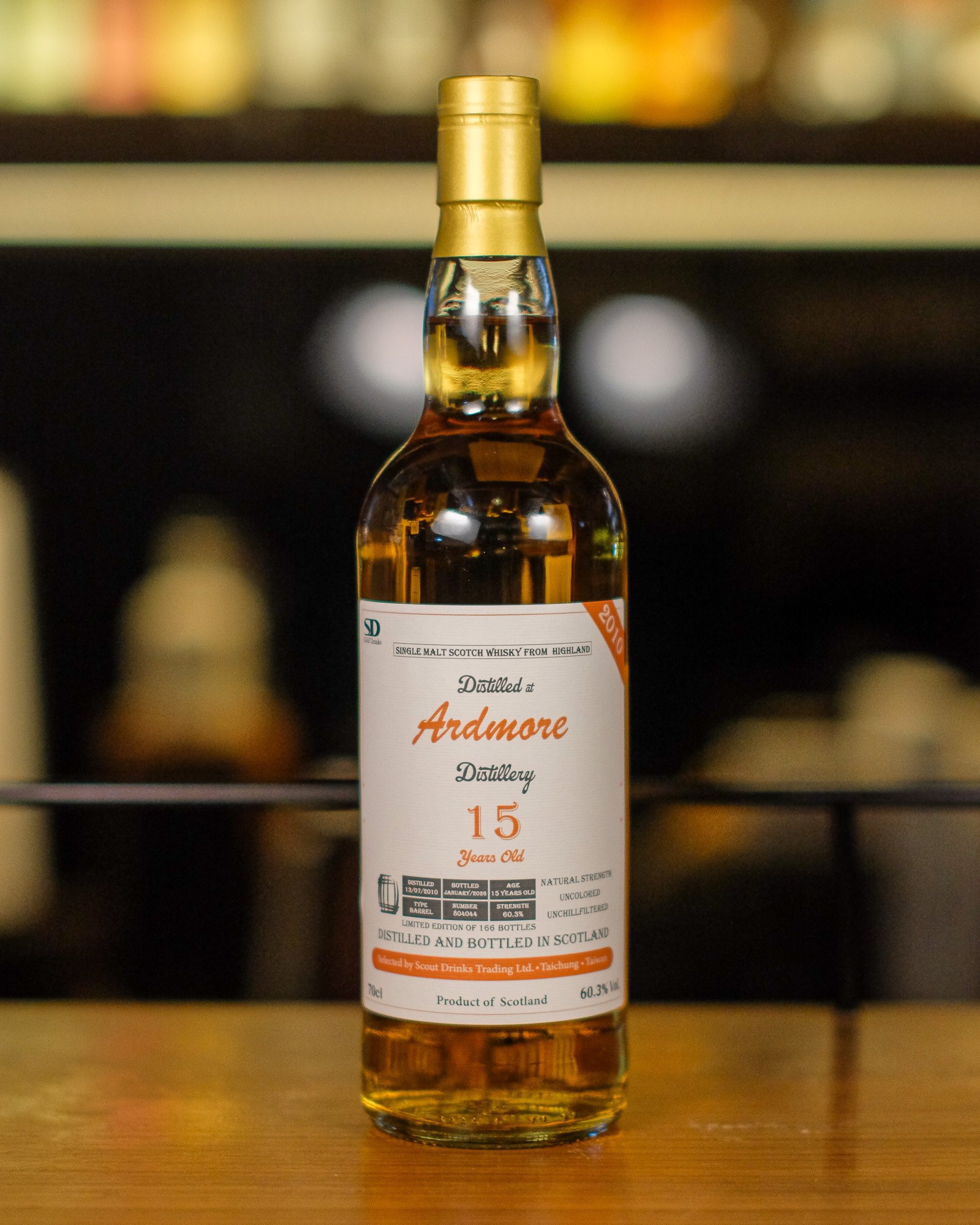 Ardmore 2010/2026 15YO Barrel #804044 60.3% Scout Drinks