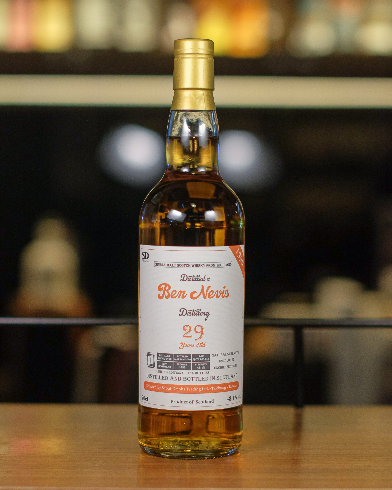 Ben Nevis 1996/2026 29YO Hogshead #1558 48.1% Scout Drinks