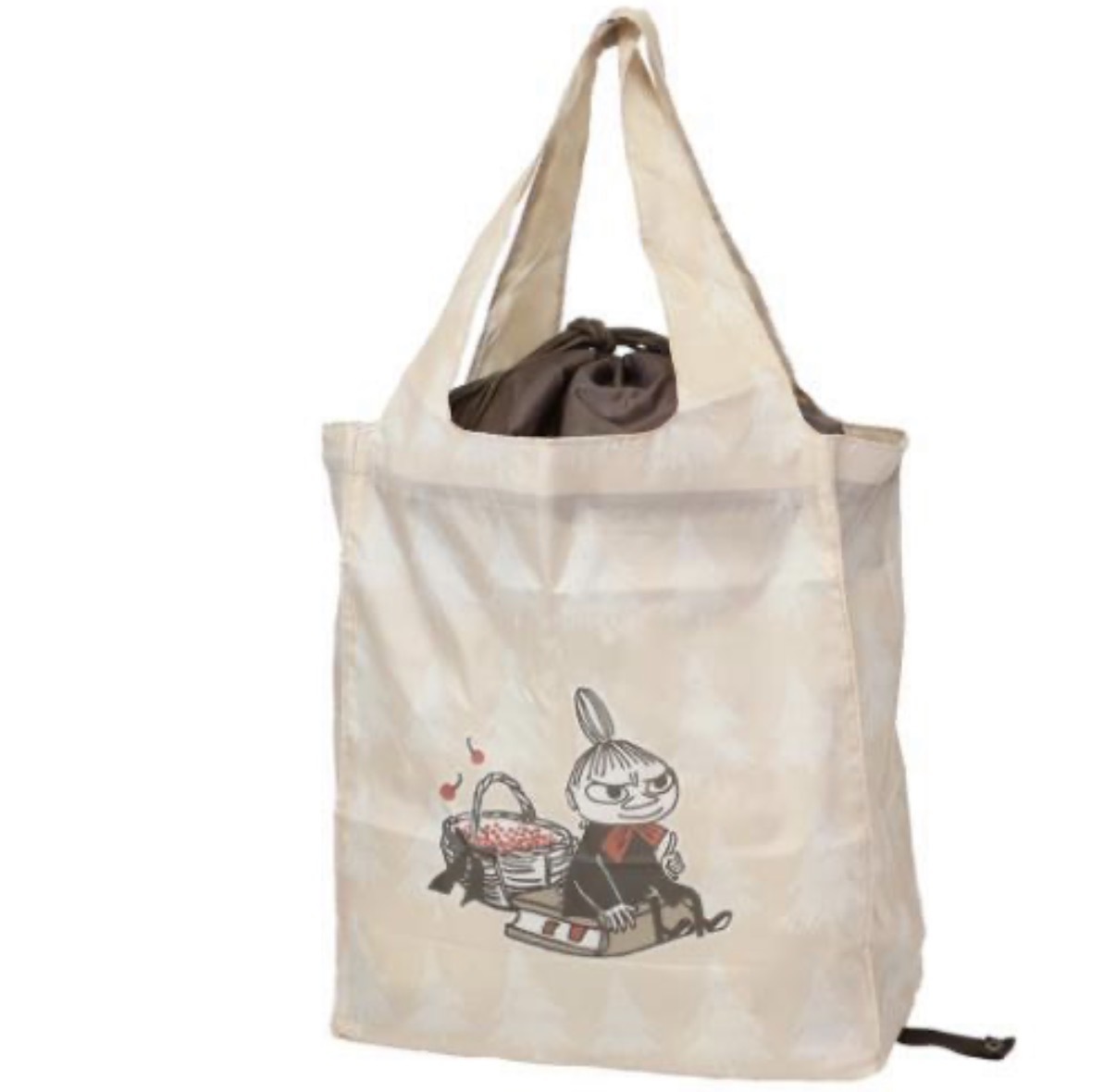 JP 阿美 密集式大容量環保袋 有底板 可單肩12kg 30L 淺啡樹 0442 TK260326