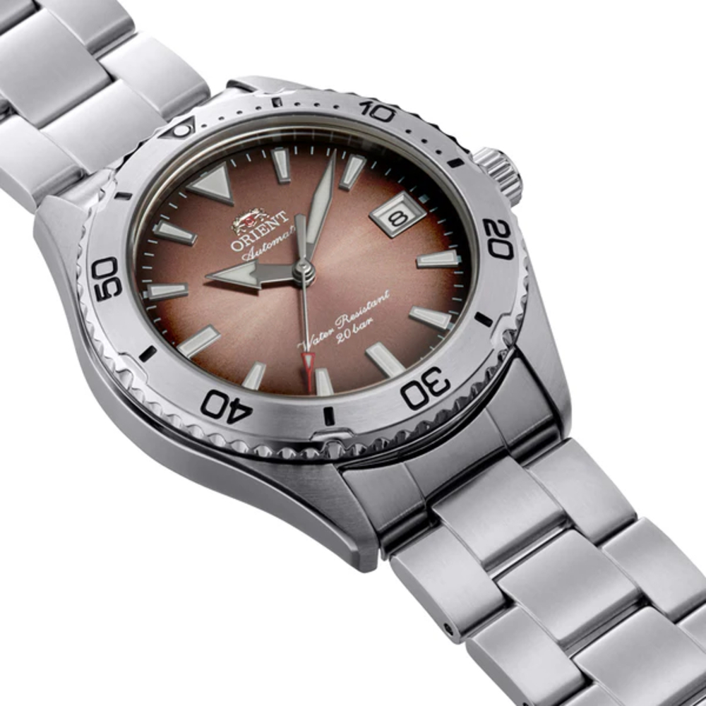 萬年鐘錶 - 東方錶  ORIENT  春夏限量版機械水鬼潛水錶 RA-AC0Q17Y  錶徑: 39.9mm