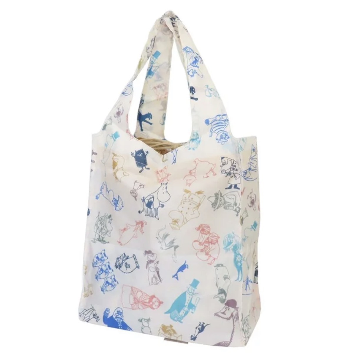 JP 阿美 密集式大容量環保袋 有底板 可單肩12kg 30L 彩米色 3092 TK260326