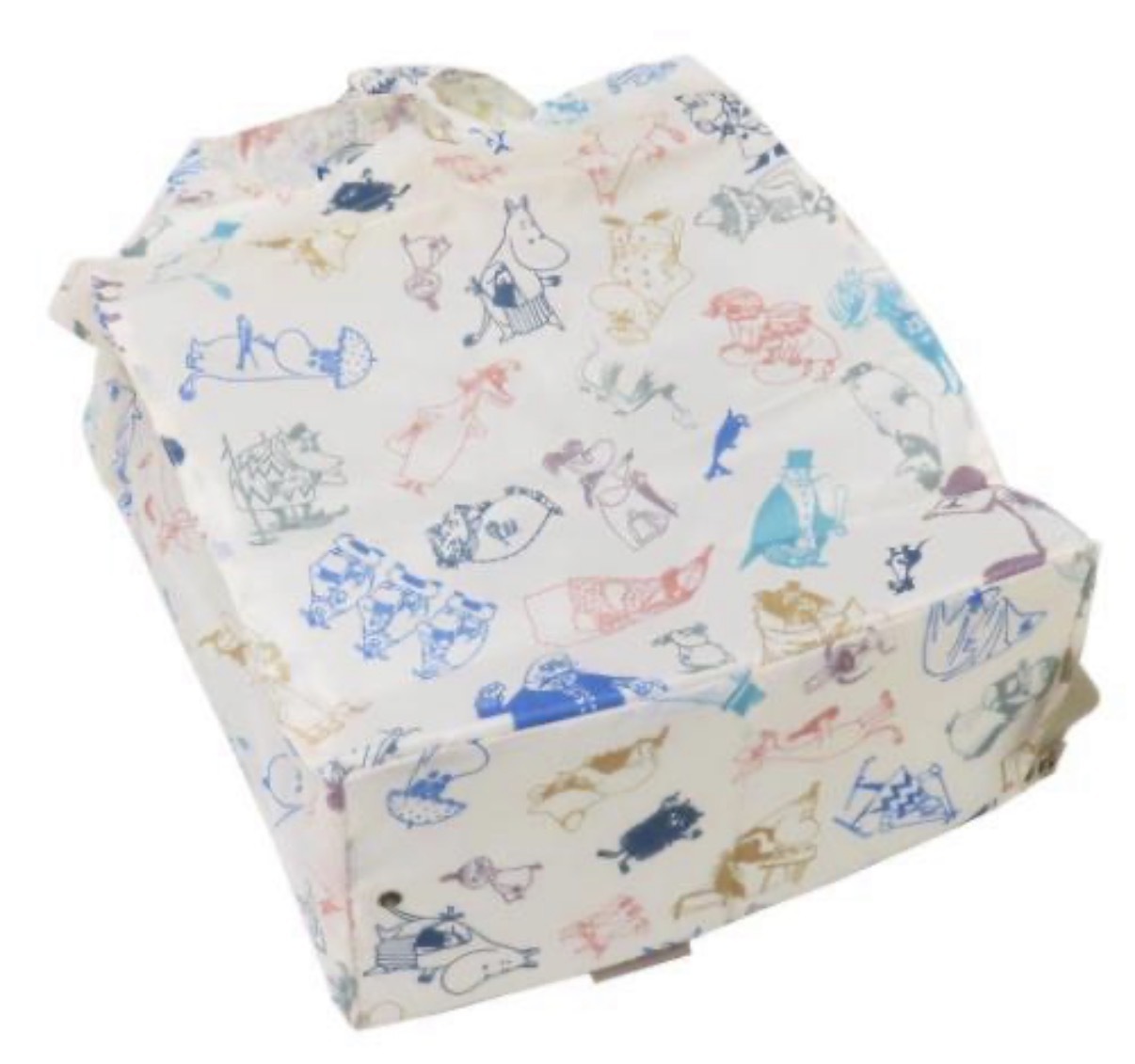 JP 阿美 密集式大容量環保袋 有底板 可單肩12kg 30L 彩米色 3092 TK260326