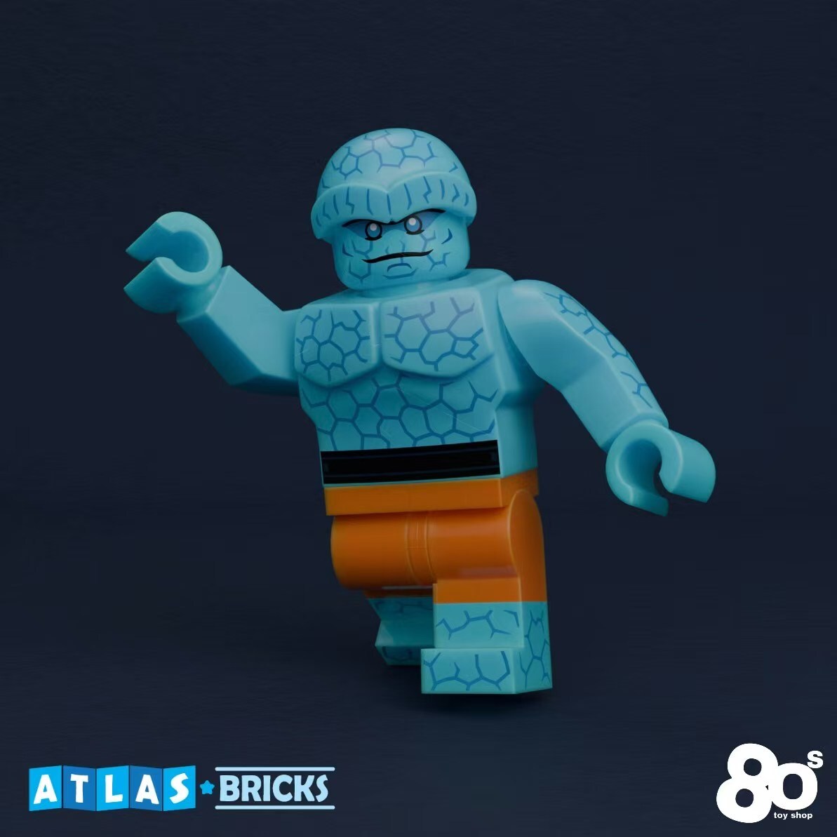 【預訂】【80s Toyshop x Atlas Bricks】岩石探索者  (限量異色版)