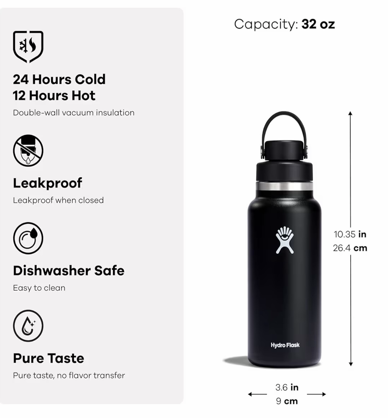 【預購】Hydro Flask 32-Ounce  K0329801 超強保溫水樽