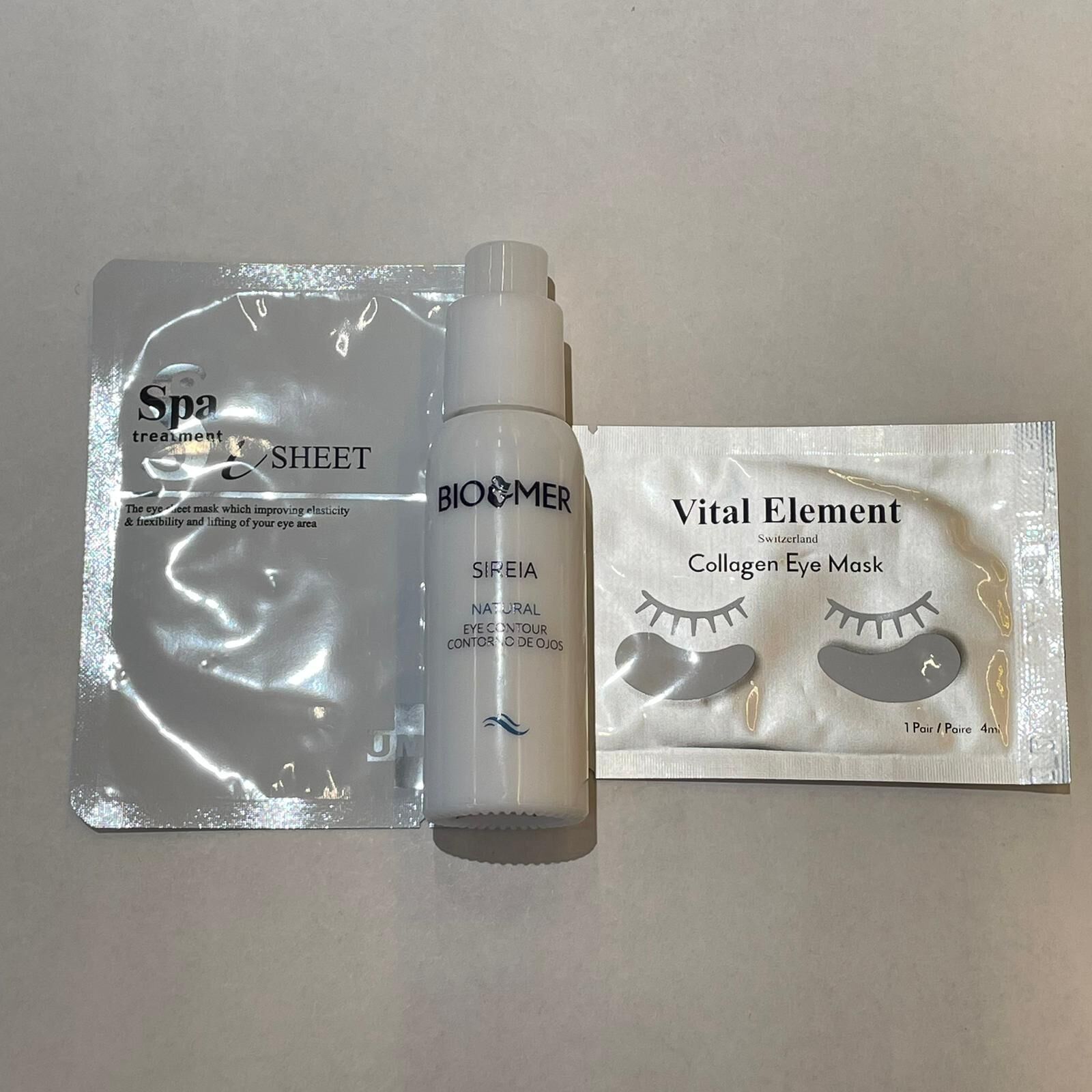 關鍵字A14-Biomer Natural Eye Contour送Spa Treatment Eye Sheet x1+VE Eye Mask x1 $298(限30）