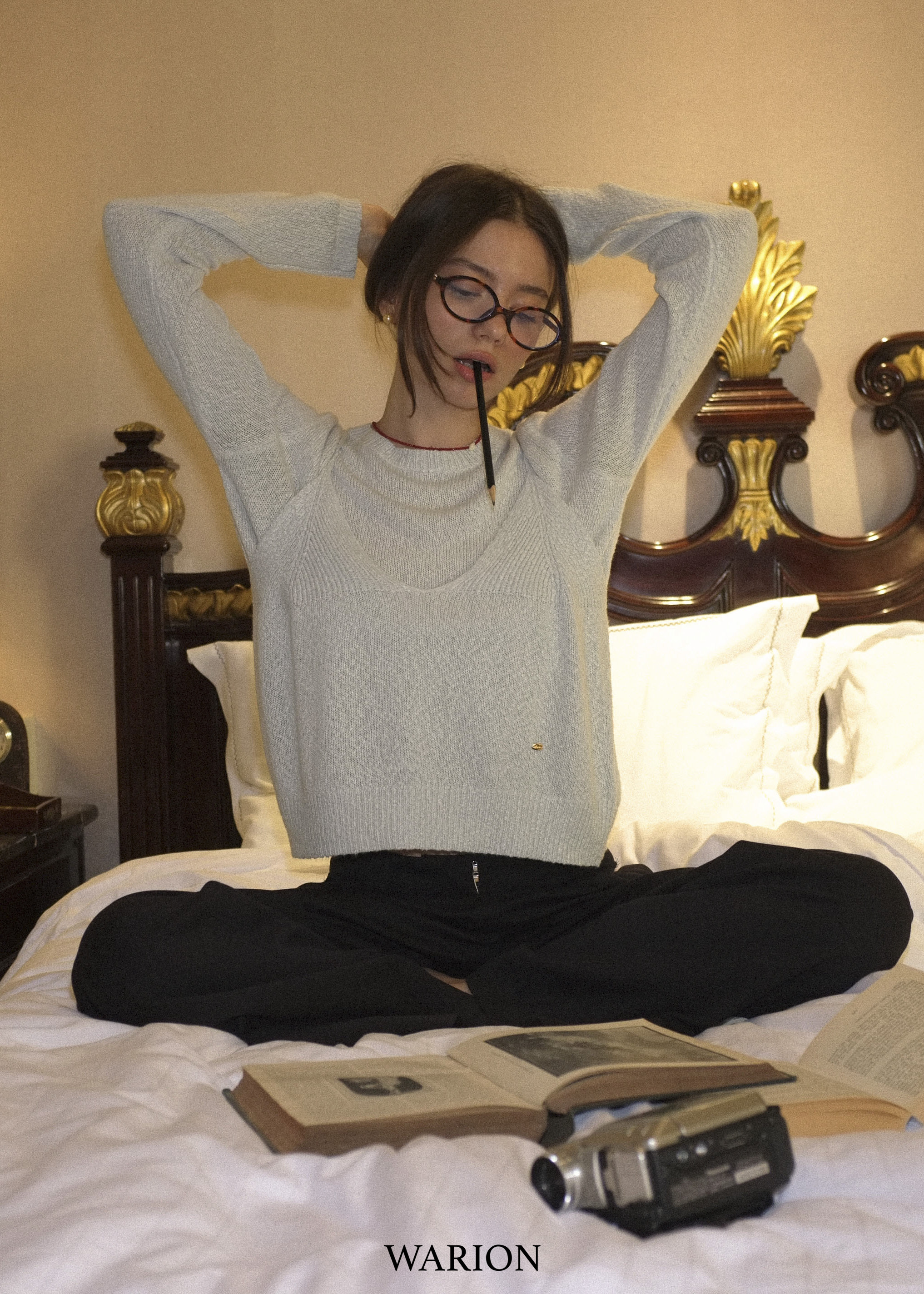 Vivi Knit Set - Blue