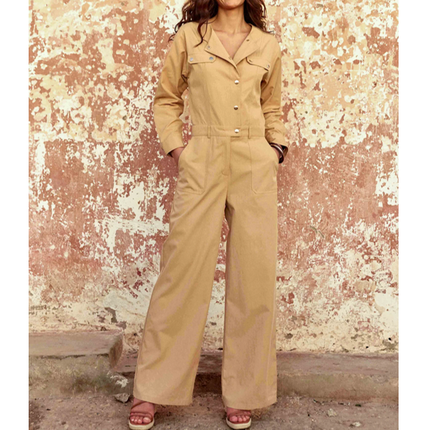 1LP0327-131 [LA PETITE ETOILE] Combi-Pantalon Laura Camel #LAURA-L102612U0A/15-CAMEL (EU)