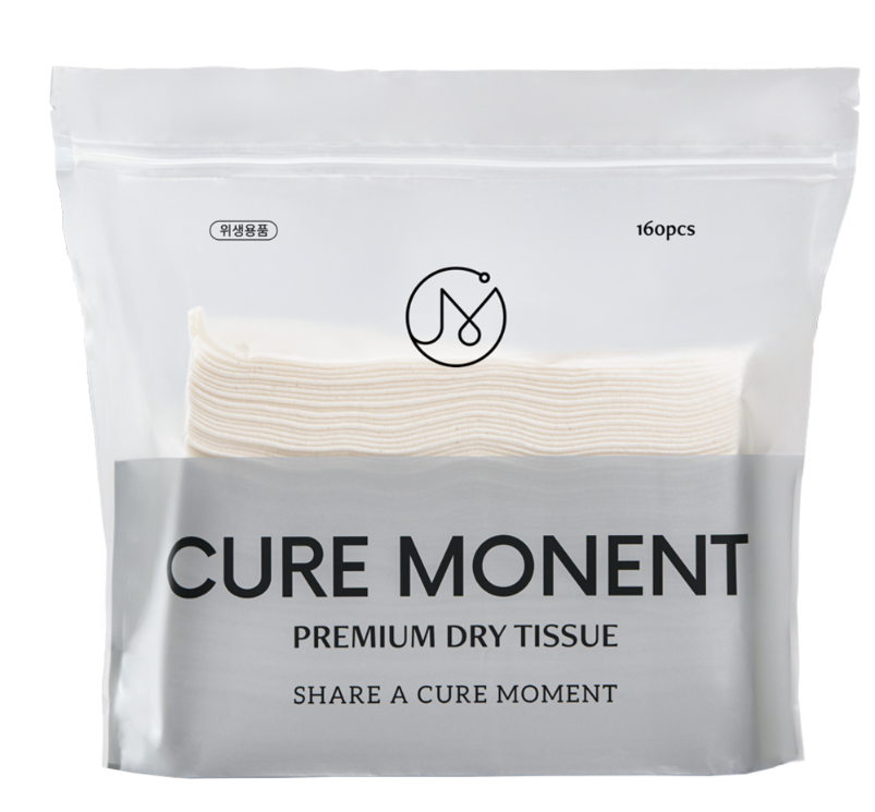 CR260328-M3-Cure Monent Premium Dry Tissue 160ea-(EXP-)