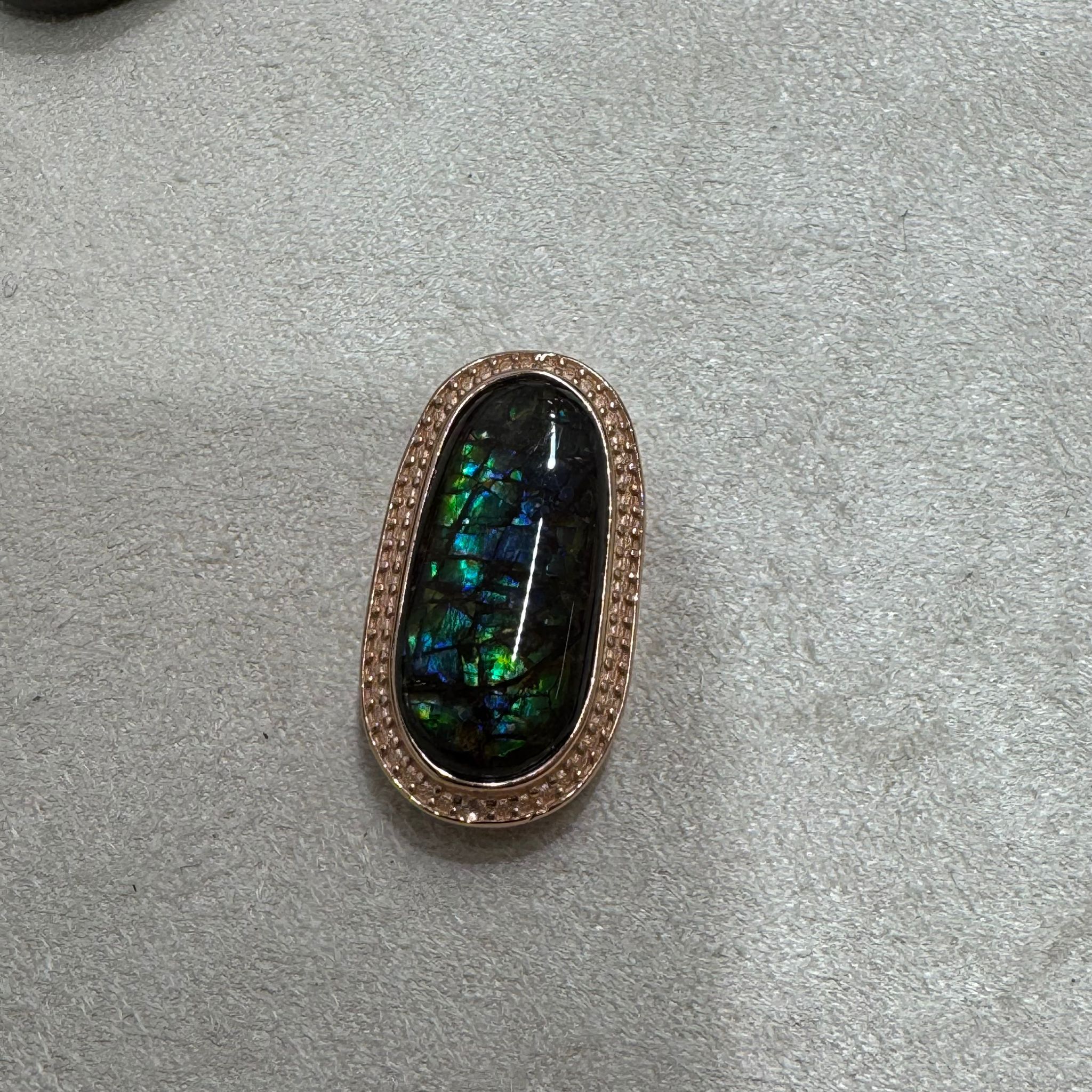 HKAG0328-048 盒子路路通可作頸鏈吊墜/穿手鏈【連工包料價】 (鏡頭展示與實物有色差，以實物為準) (A48)