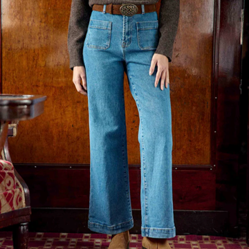 1LP0327-299 [LA PETITE ETOILE] Atlanty Wide Jeans Stone #ATLANTY-P202421C1I/88-STONE (EU)