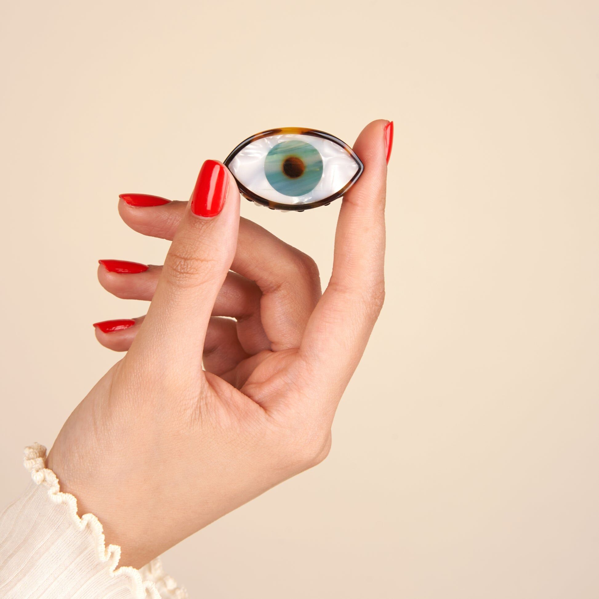 Blue Eye Mini Hair Claw｜Coucou Suzette