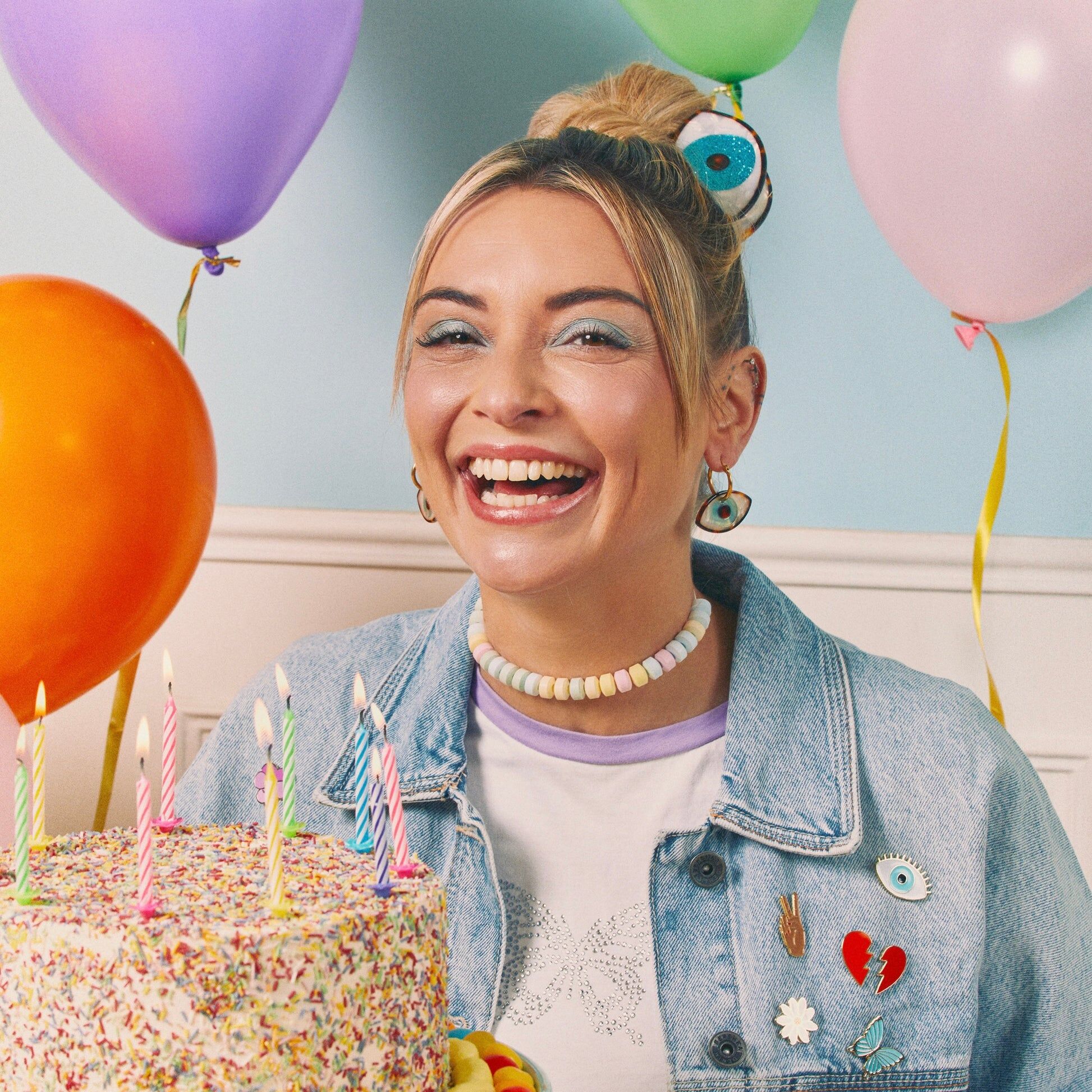 Glittery Eye Hair Claw｜Coucou Suzette