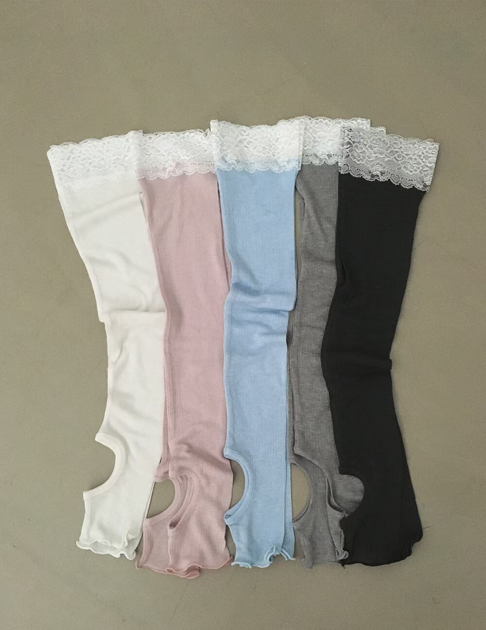 蕾絲過膝襪套