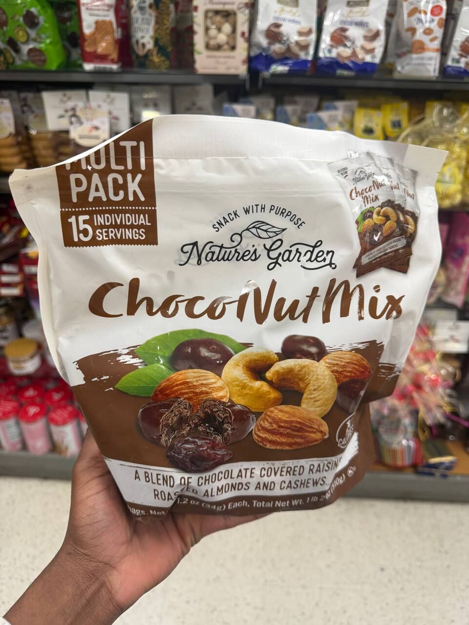 [U] CW NATURE'S GARDEN CHOCONUT MIX MULTI PACK, 846548029505 (UCW49)