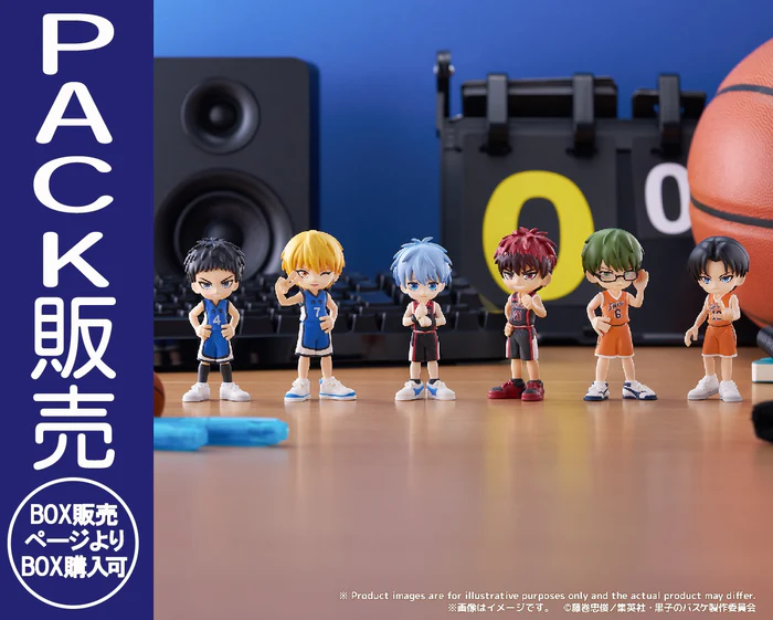 「ACG.GO」「預購」PalVerse　黑子的籃球 vol.1 1BOX6入（全6種）Box