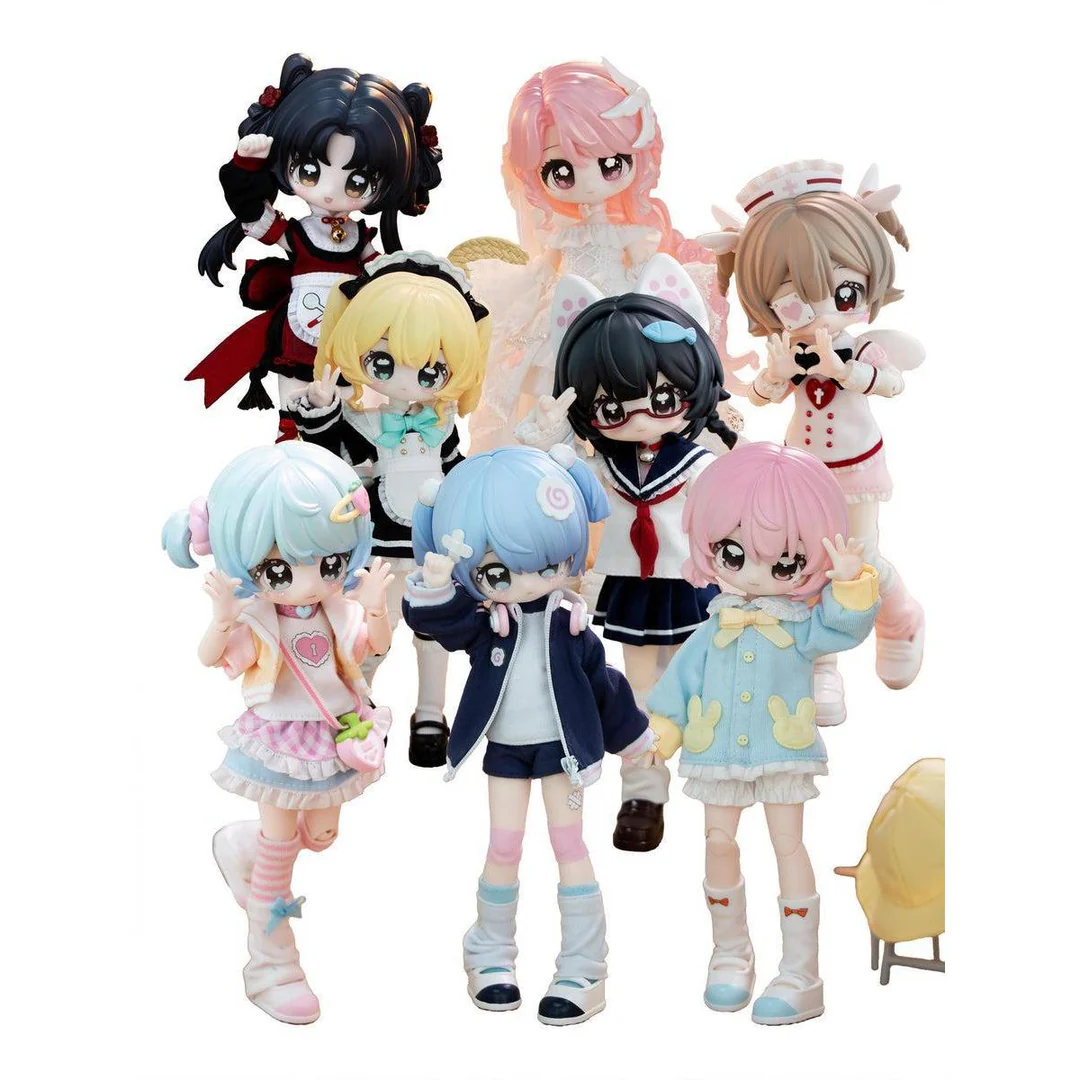 「ACG.GO」「預購」Unveiled Door Key Spirit Series BJD Blind Doll 1BOX6入 （全8種：6款普通+2款隱藏）