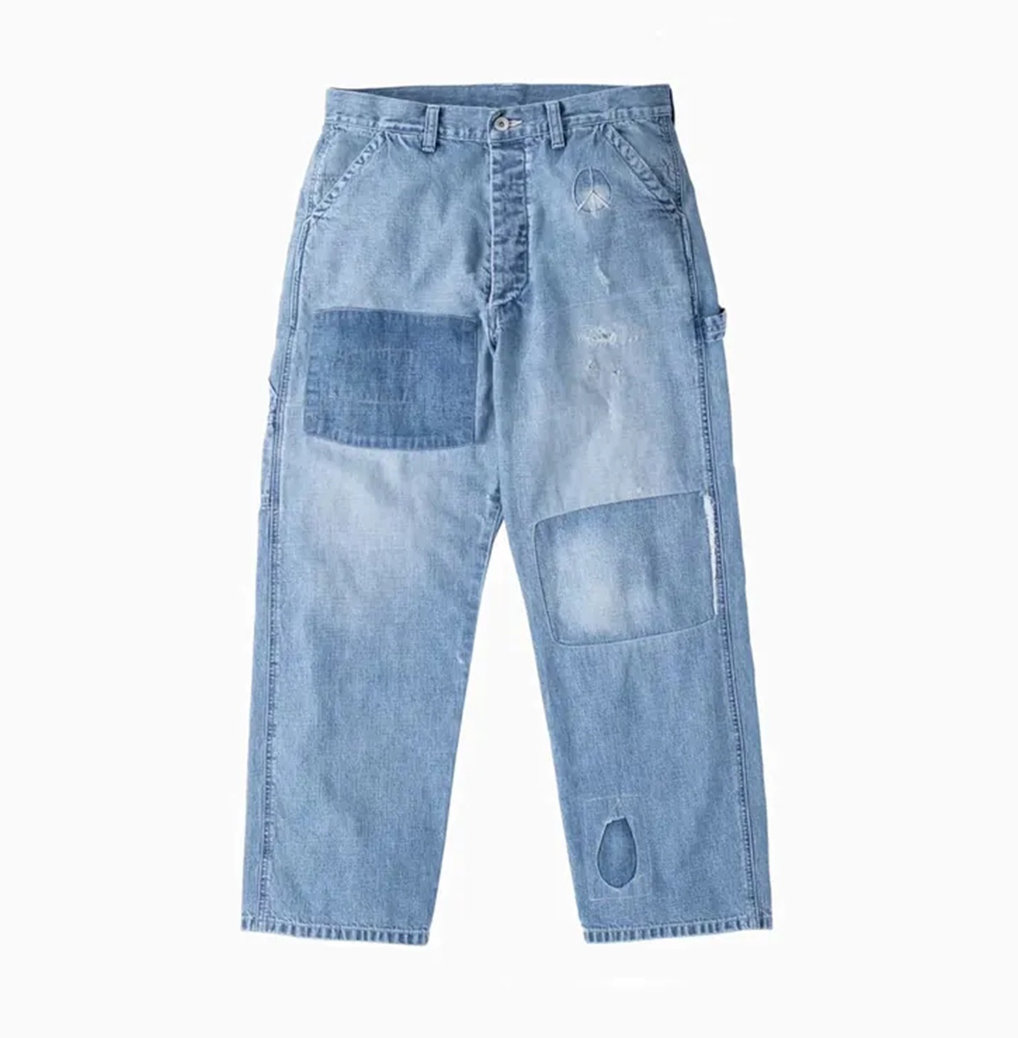 RE-STOCK: PORTER CLASSIC CANNERY ROW DENIM PAINTER PANTS - PRE ORDER ITEM (預訂中)