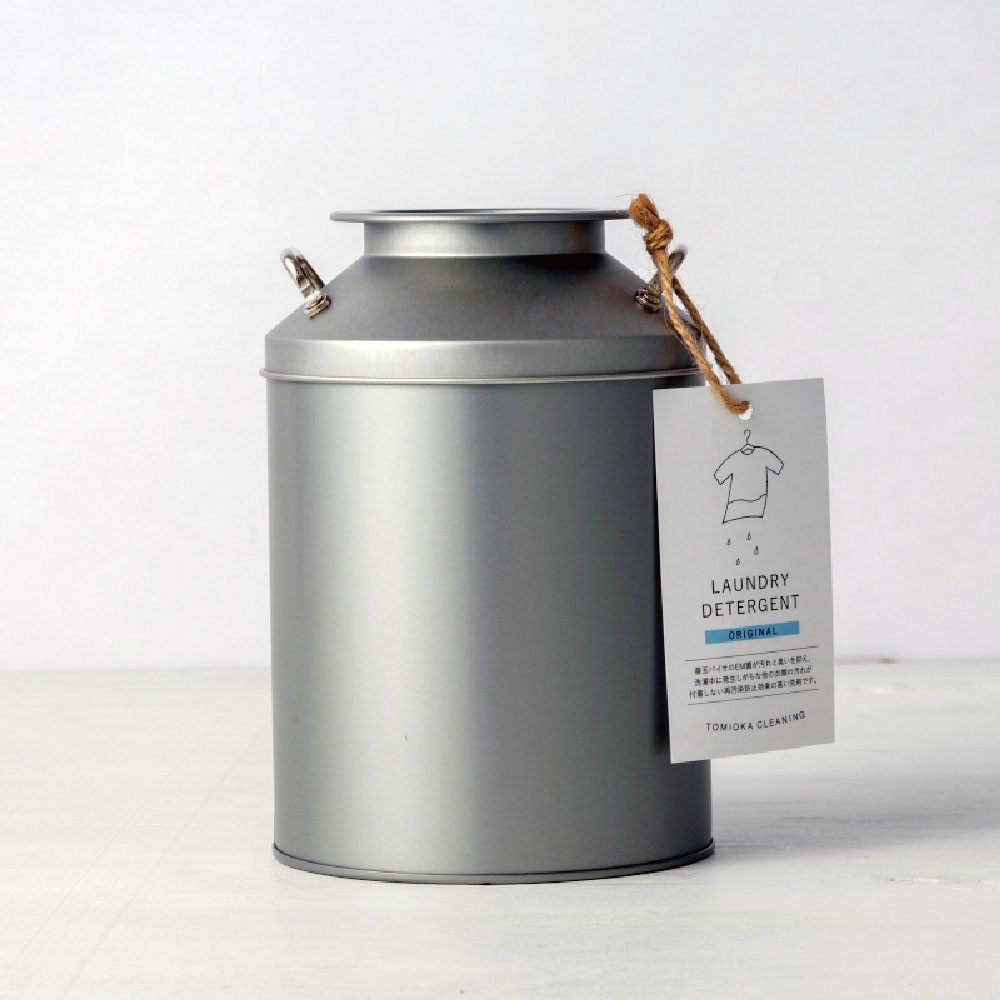【TOMIOKA CLEANING】 牛奶罐洗衣粉