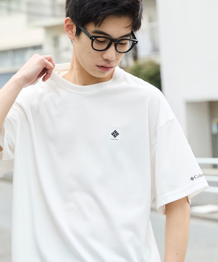 日本 Columbia x Freak's Store Logo T-Shirt