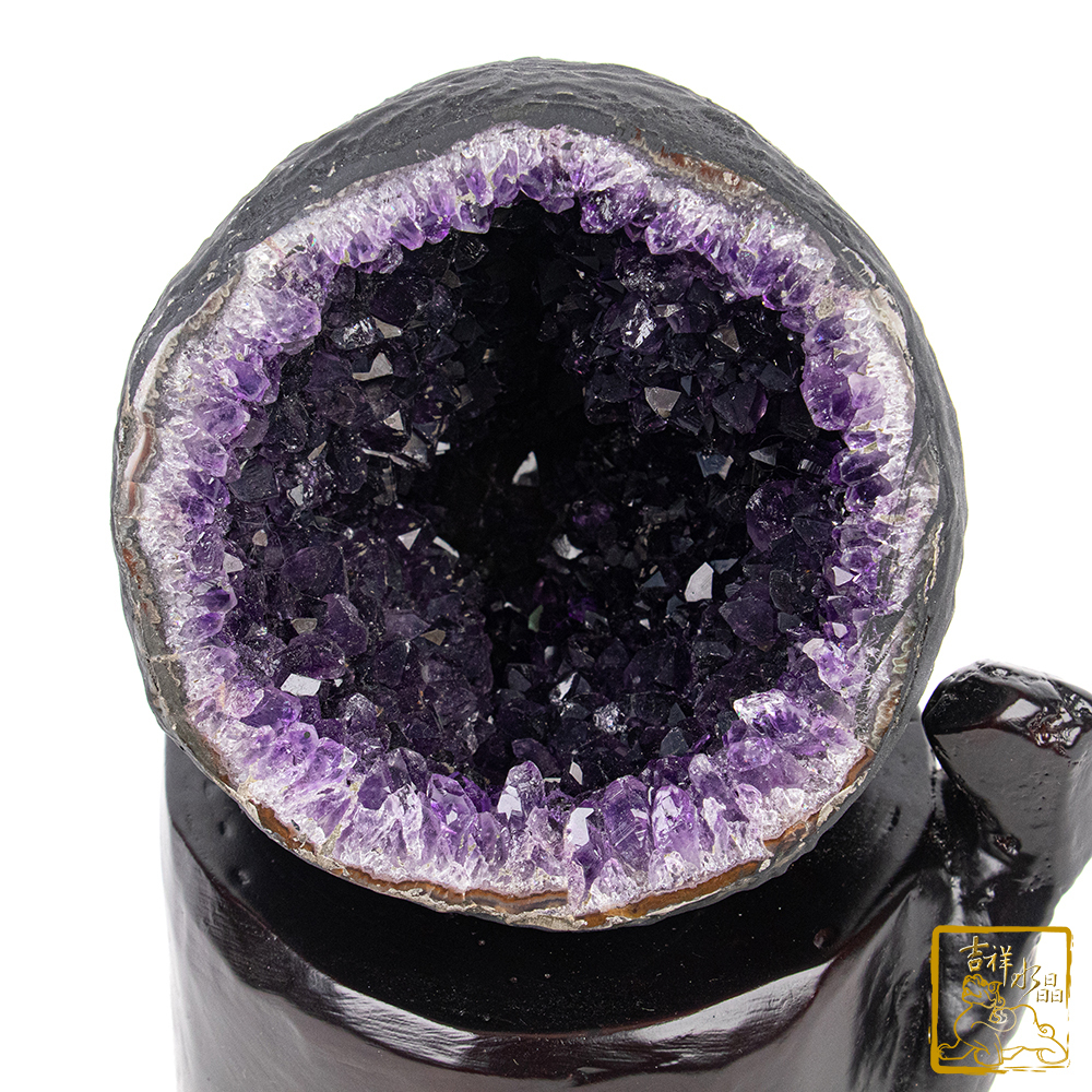 烏拉圭紫水晶洞 1.73kg 聚財氣錢水