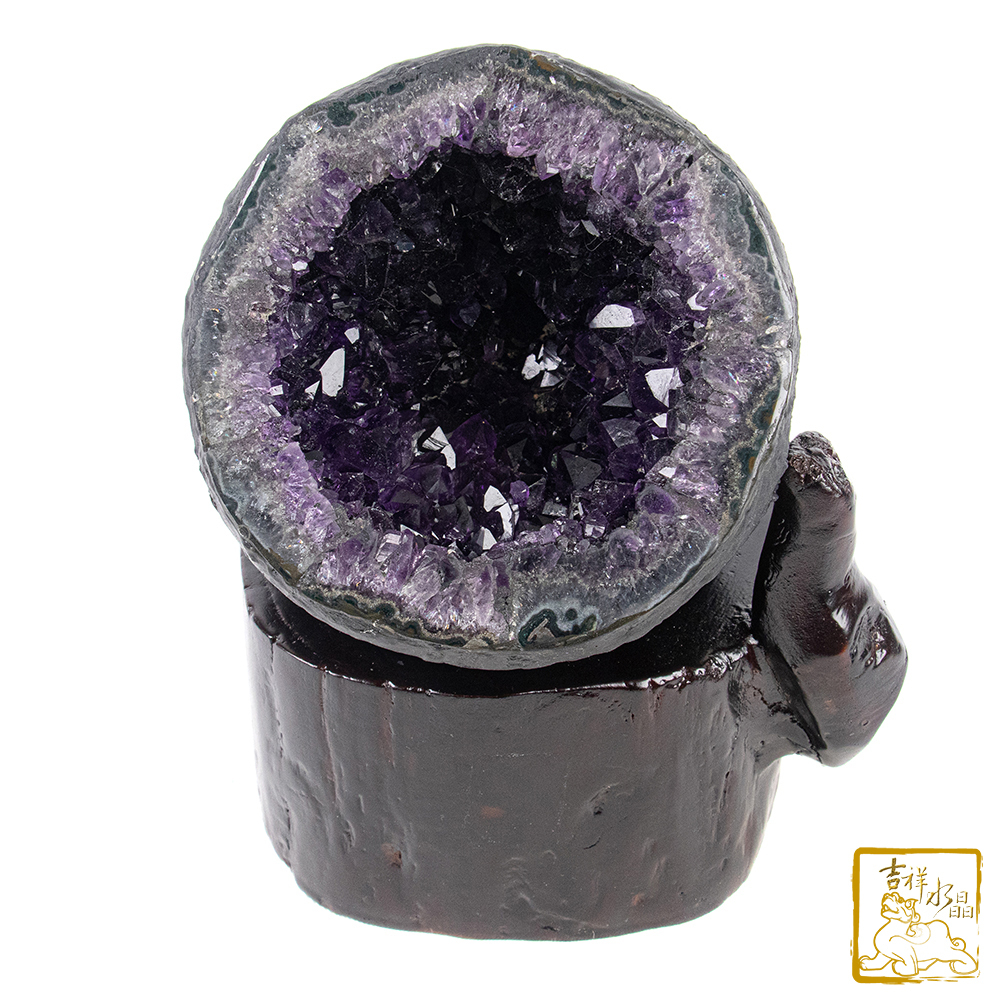 烏拉圭紫水晶洞 1.72kg 開運招財