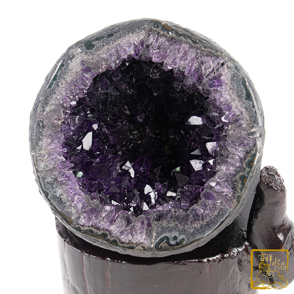 烏拉圭紫水晶洞 1.72kg 開運招財