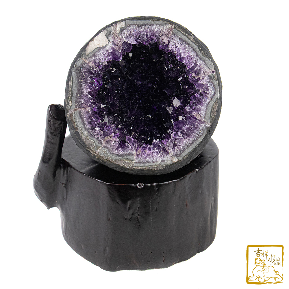 烏拉圭紫水晶洞 1.71kg 開運招財