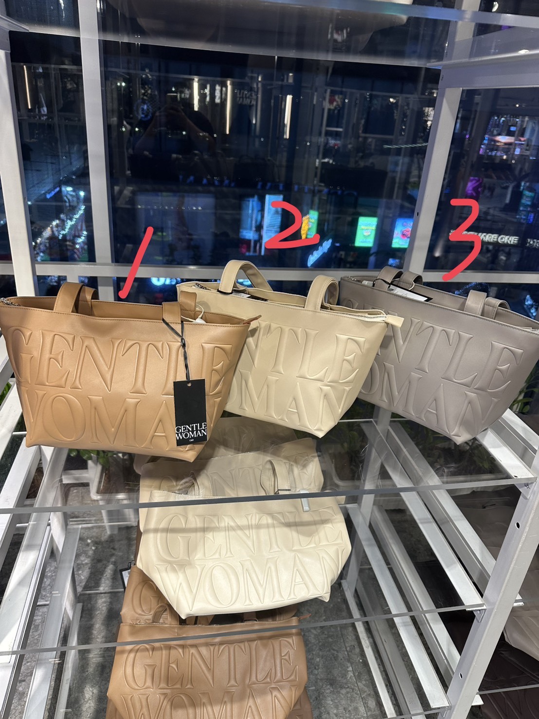 Gentle Woman 皮革立體標包包