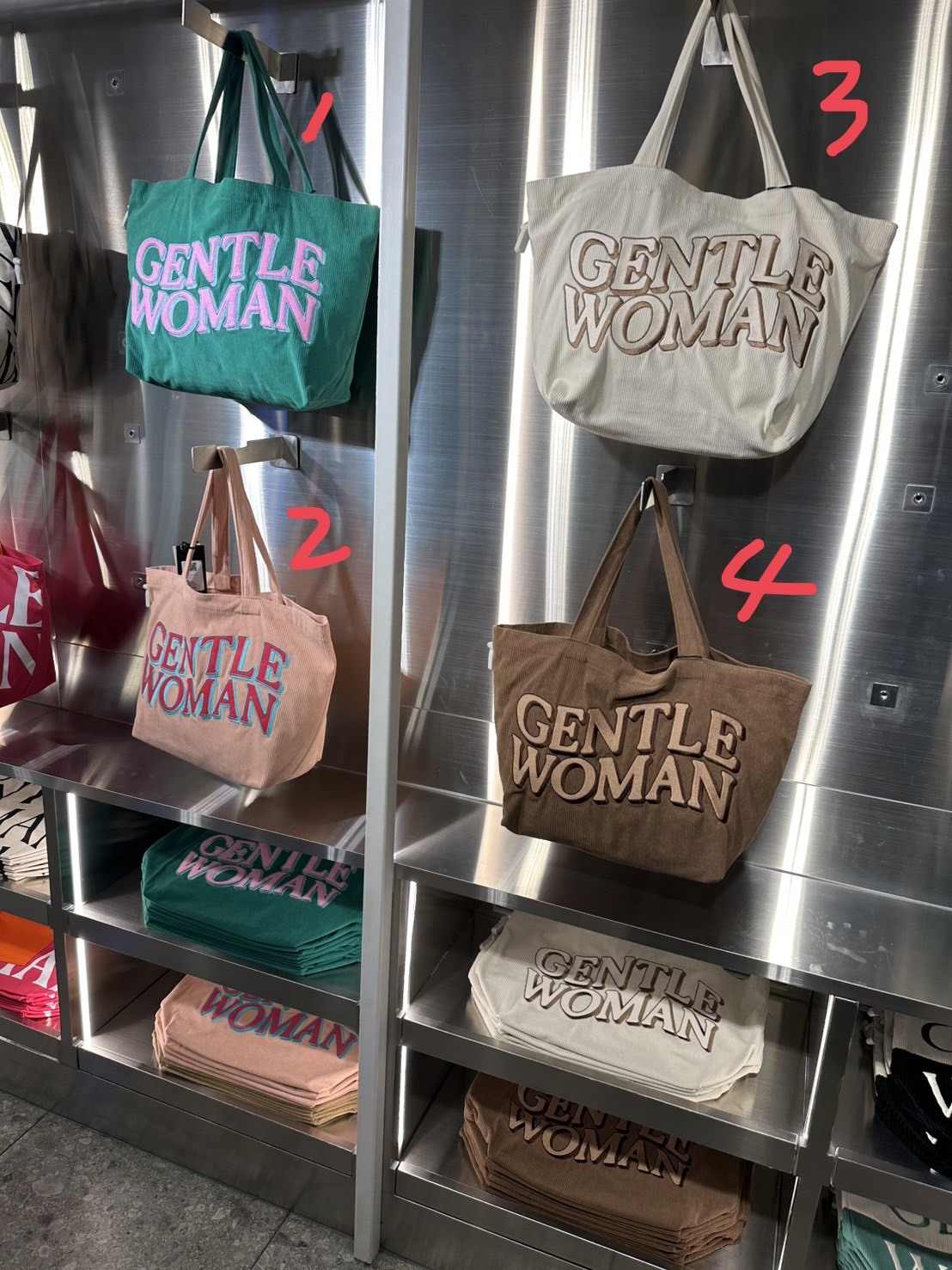 Gentle Woman 帆布托特包