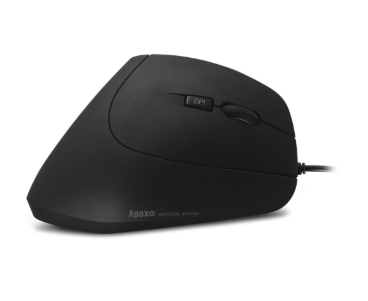 ApaxQ [MV-185U] 人體工學垂直式設計有線滑鼠