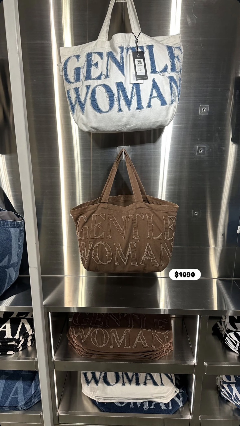 Gentle Woman  丹寧托特包