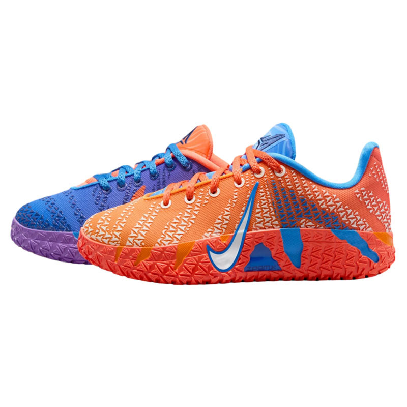 [海外連線代購] 大童鞋 女鞋 NIKE JA 3 GS 藍橘 鴛鴦 莫蘭特 回彈 實戰 緩震 籃球鞋【IO9418-400】