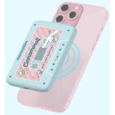 Thecoopidea x Sanrio STACK + 5000mAh 磁吸式行動電源 CP-PB34-Cinnamoroll