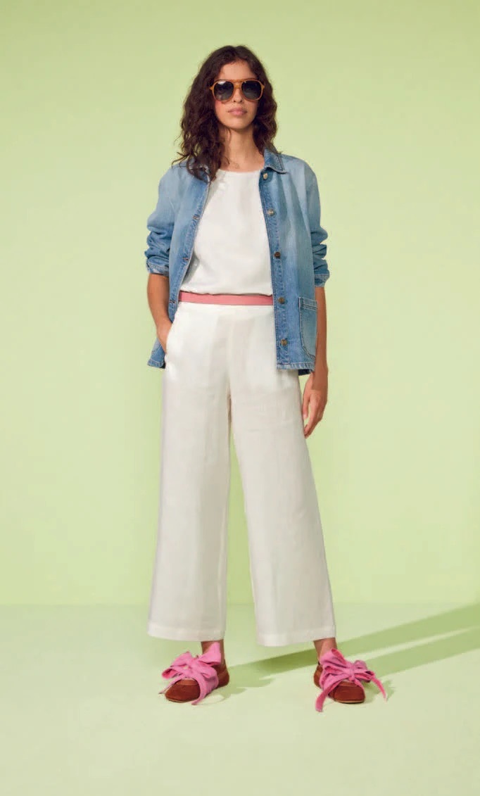 NIU 工藝皮革字母刷白休閒丹寧外套