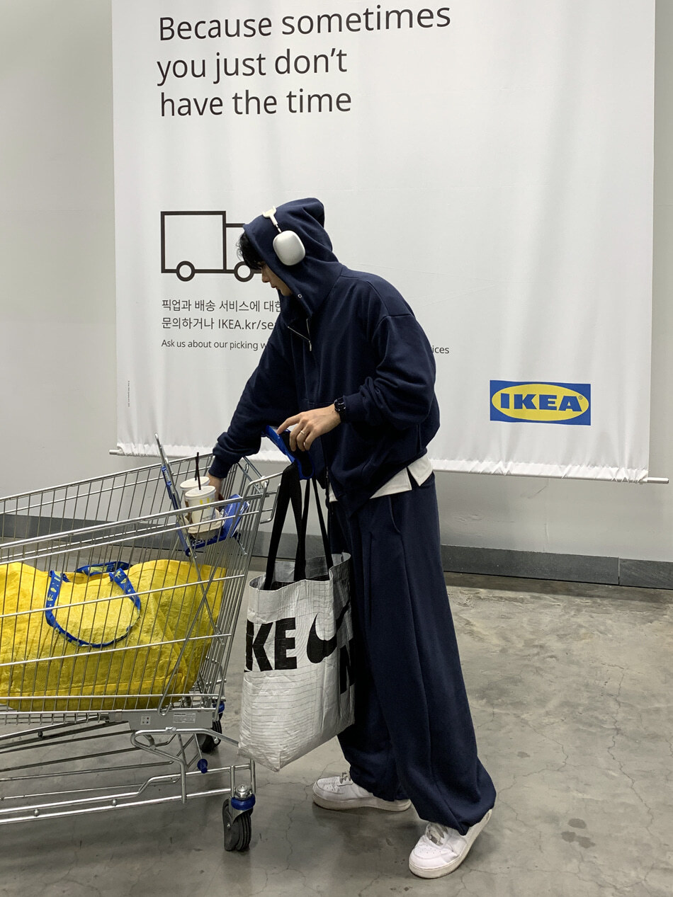 TXT同款 韓系修身棉套裝