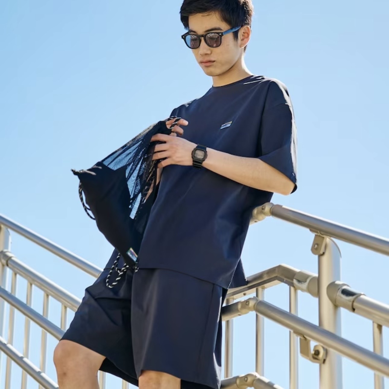 FREAK'S STORE SPEEDRY 三合一 彈性套裝 含收納袋 防曬衣 快乾 防紫外線 限量