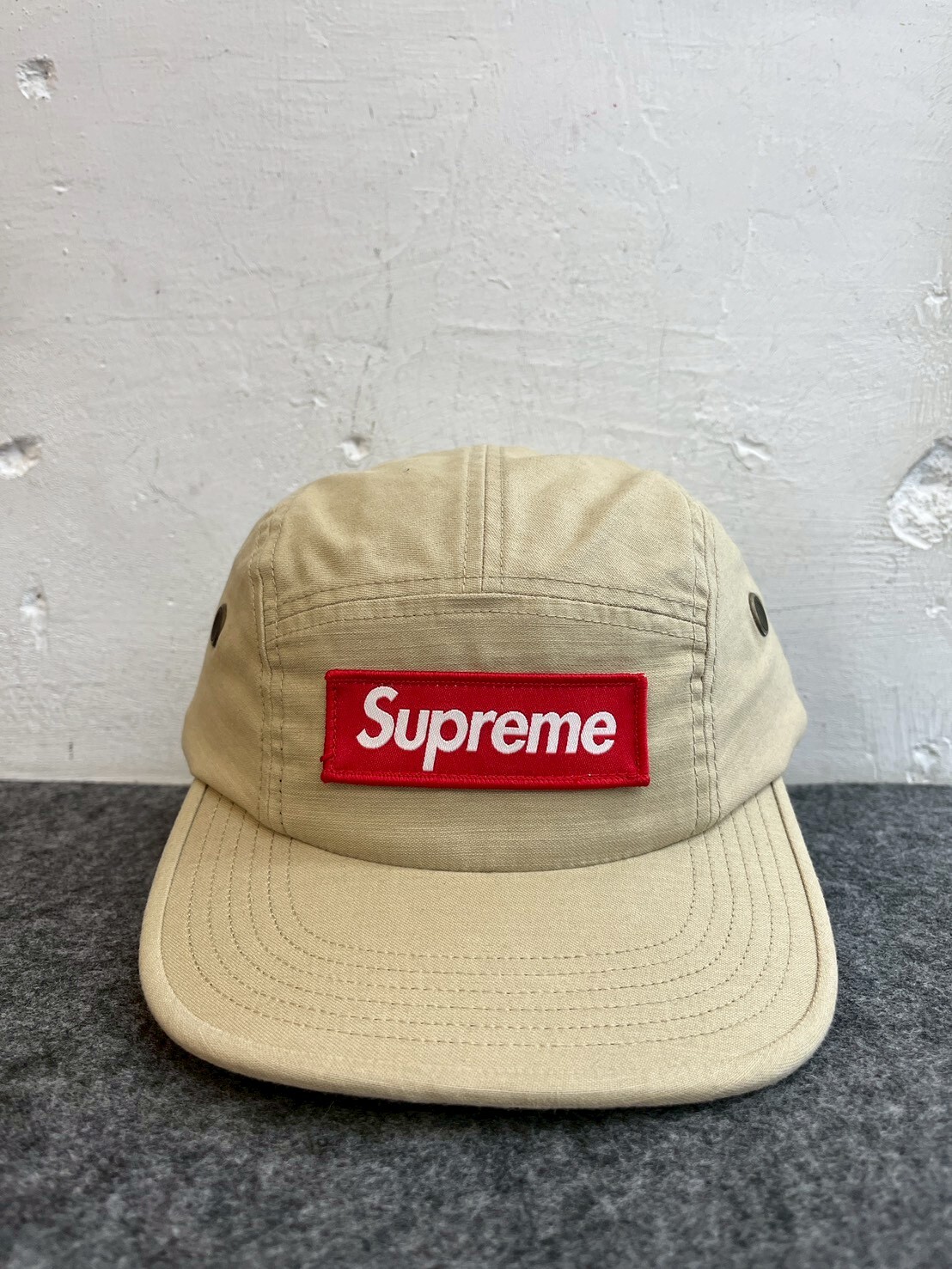 SUPREME 25SS Military Camp Cap KHAKI