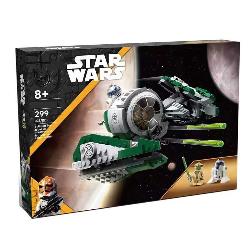 Star Wars Yoda’s Jedi Starfighter Building Set Fit Lego NO BOX NA014