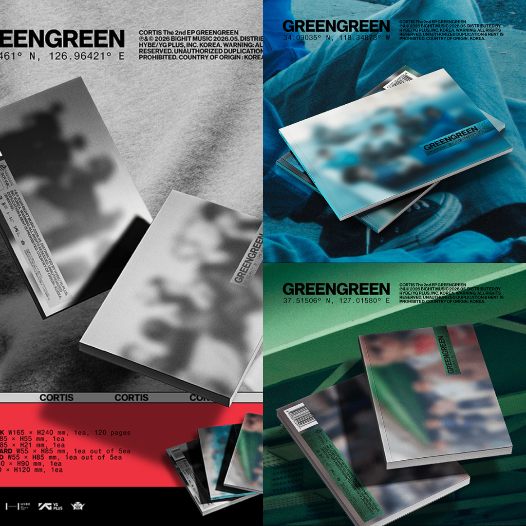 #預購 🇰🇷韓國 CORTIS 第二張 EP《GREENGREEN》