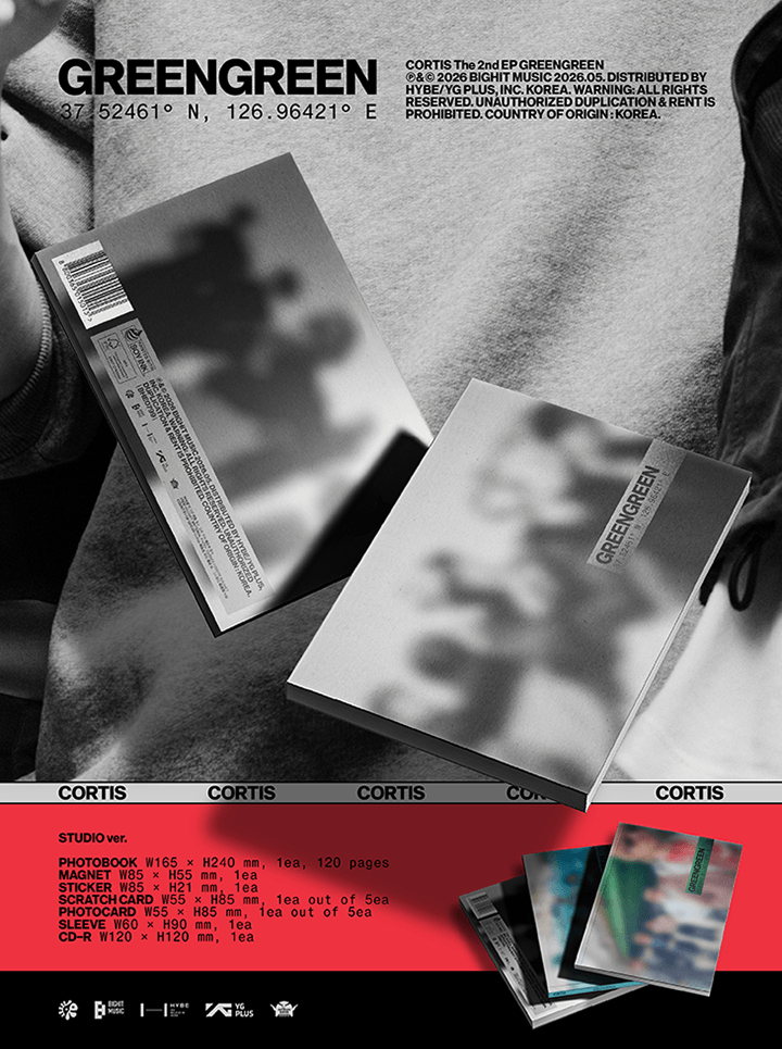 #預購 🇰🇷韓國 CORTIS 第二張 EP《GREENGREEN》