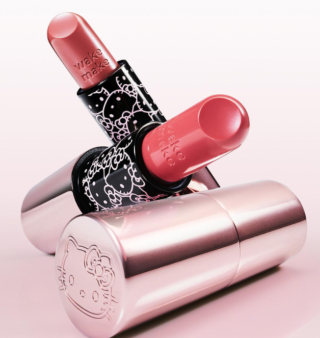 wakemake x Hello Kitty 水光潤澤唇膏 柔焦修飾唇膏 口紅 唇彩